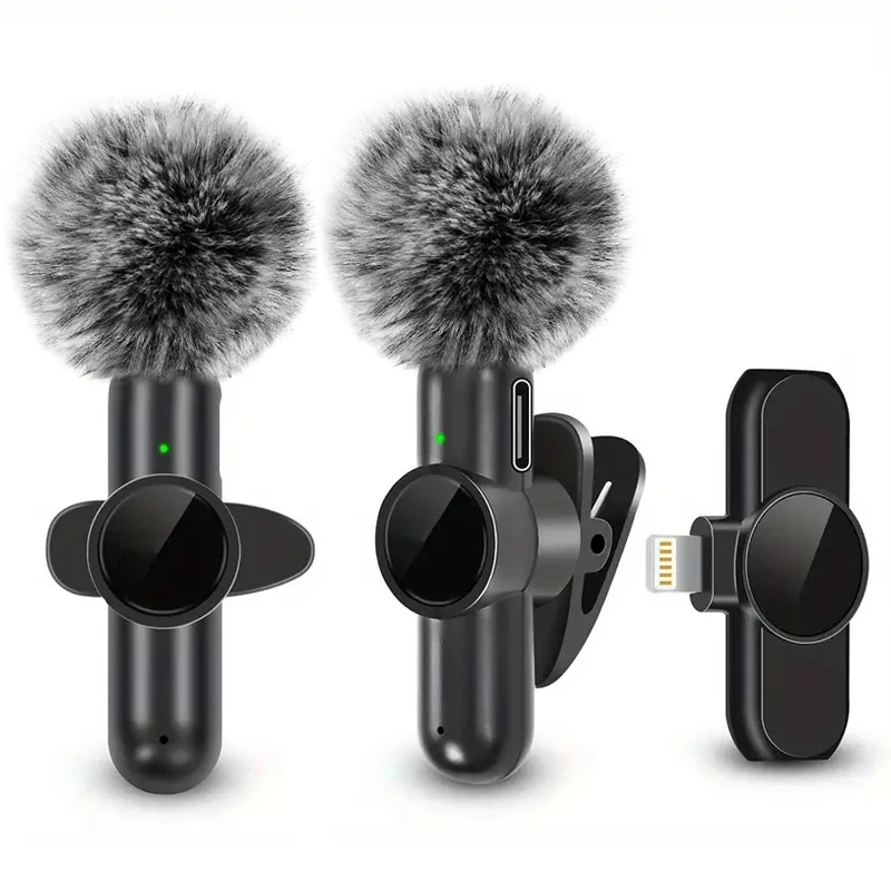 Microfone de Lapela Sem Fio