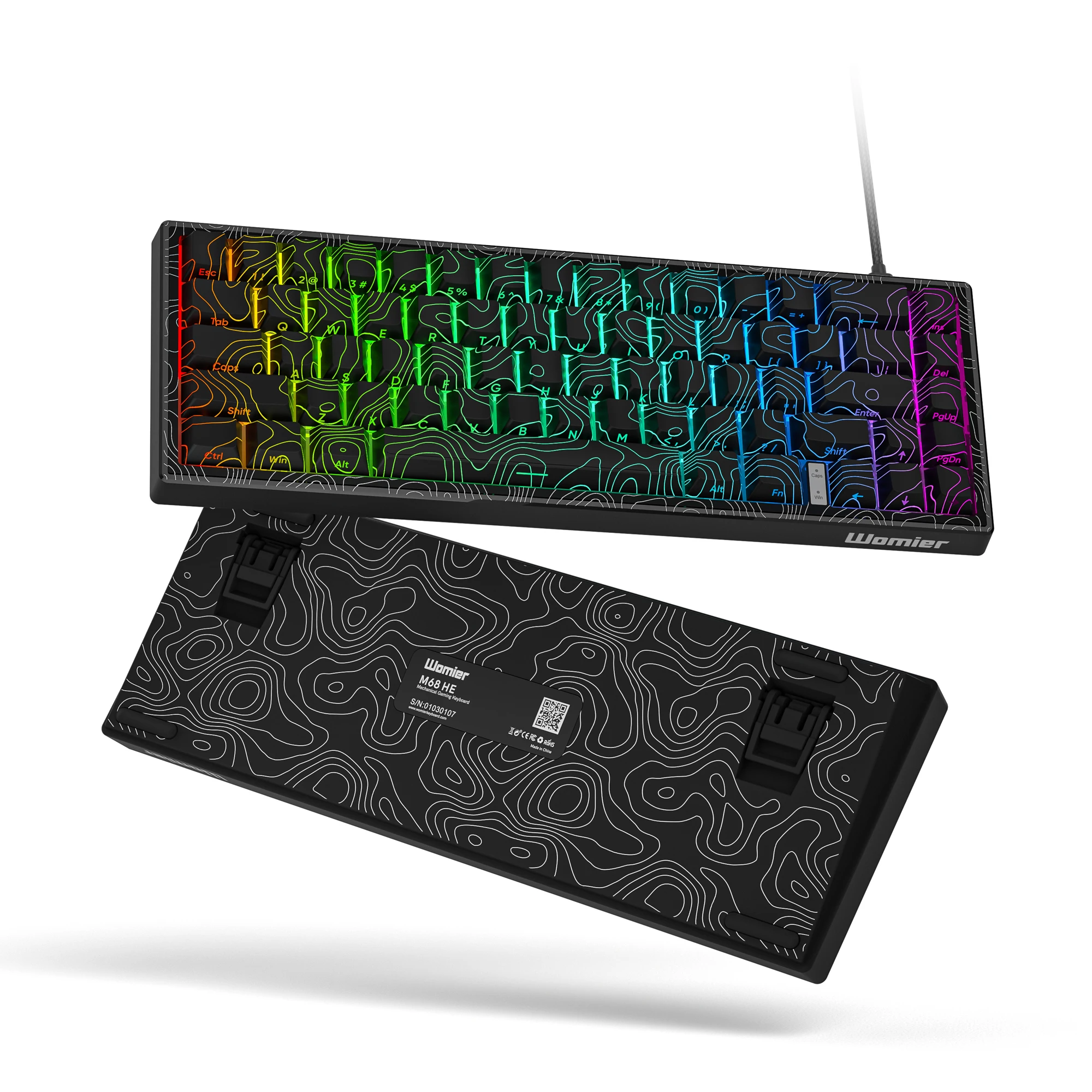 Teclado Magnético Womier M68 HE V2
